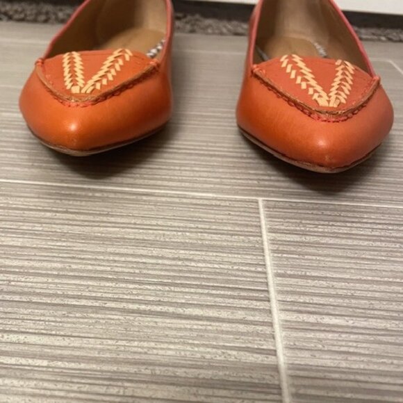 Coach Oakland Vegan Leather Flats Pointed Toe Size 7B - Picture 6 of 14